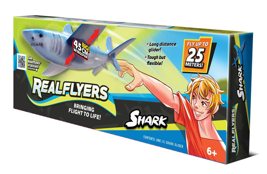 Real Flyers Shark Gliding Toy