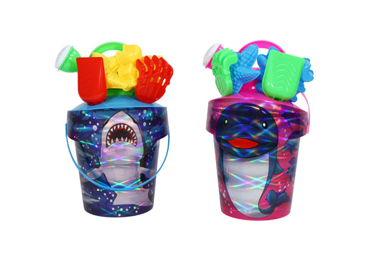 Themed Animal Beach Bucket Sand Toy Set