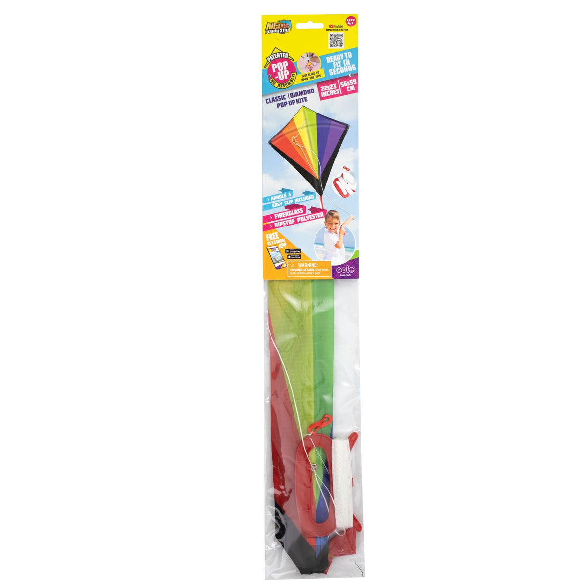 Kites Ready 2 Fly Classic Shape Pop Up Kite