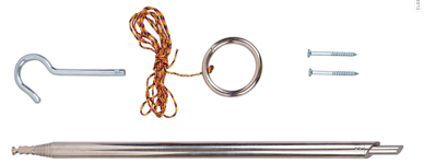 Hula Wooden Ring Toss Game