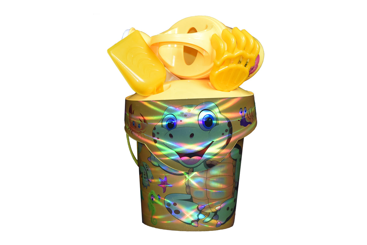 Themed Animal Beach Bucket Sand Toy Set