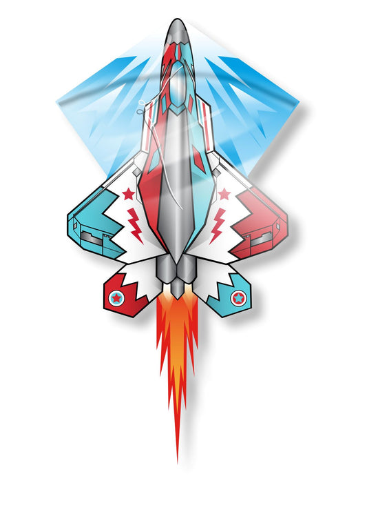 Kites Ready 2 Fly Plane Shape Pop Up Kite