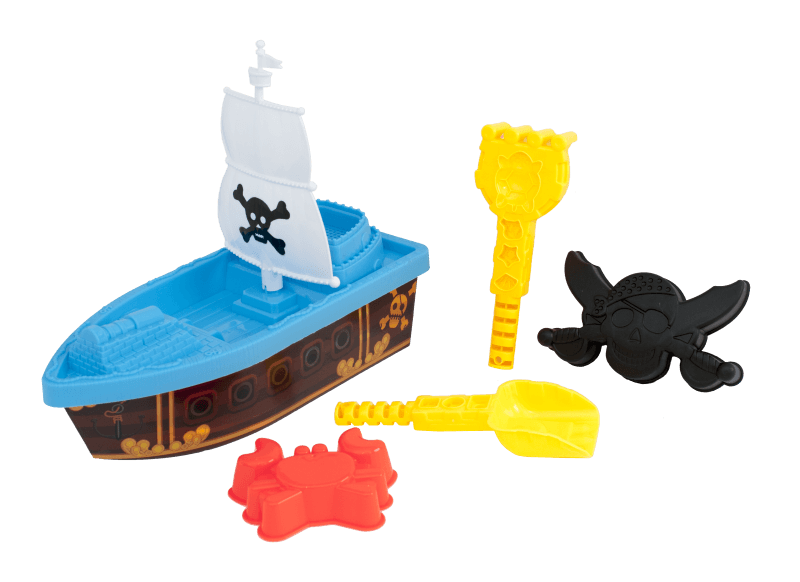Beach Boat Play Set - Pirates & Princess
