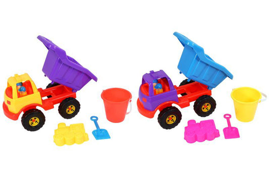 Itza Sand Truck and Toy Set