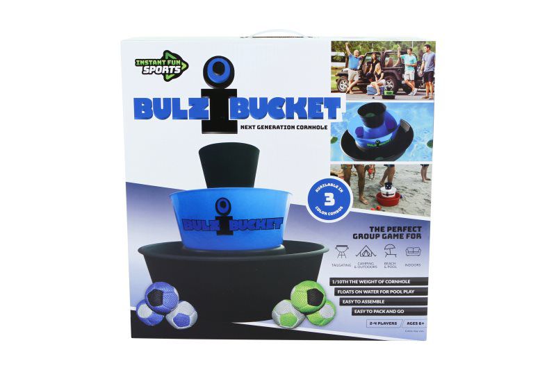 BulziBucket Bag Toss Game | Red, White & Blue