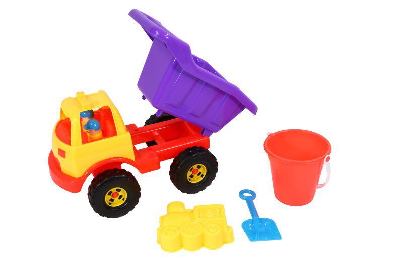 Itza Sand Truck and Toy Set