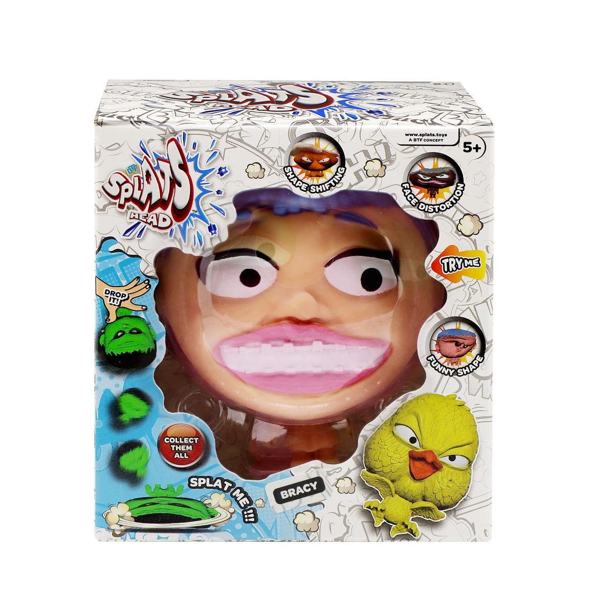 Splats Head Squishy Toy - Standard