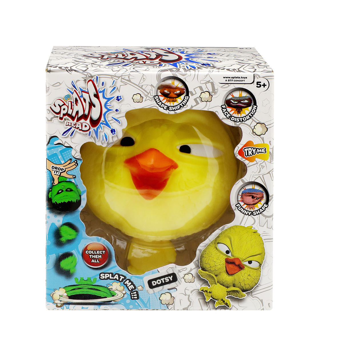 Splats Head Squishy Toy - Standard