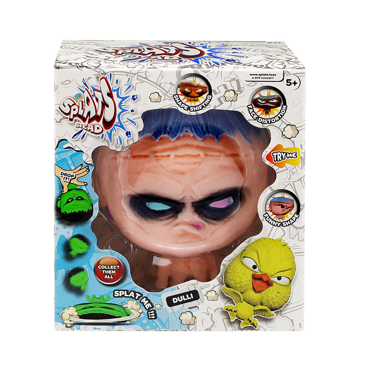 Splats Head Squishy Toy - Standard