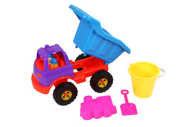 Itza Sand Truck and Toy Set