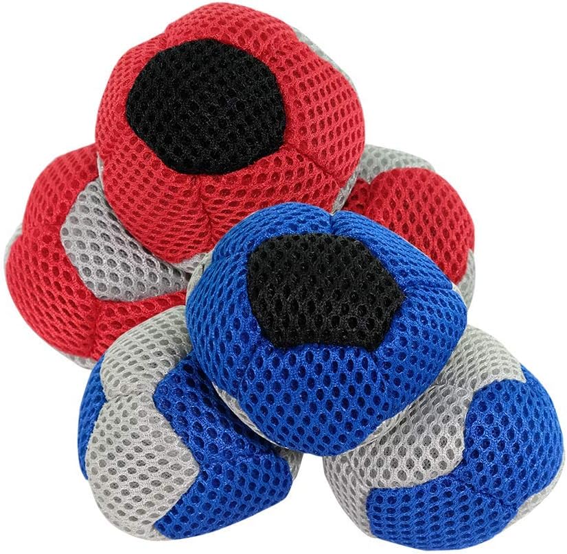 6 Piece Red/Blue Replacement Sacks | BuzliBucket