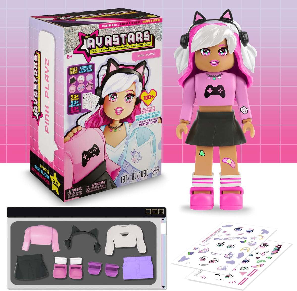 My Avastars Fashion Doll - Pink_Playz
