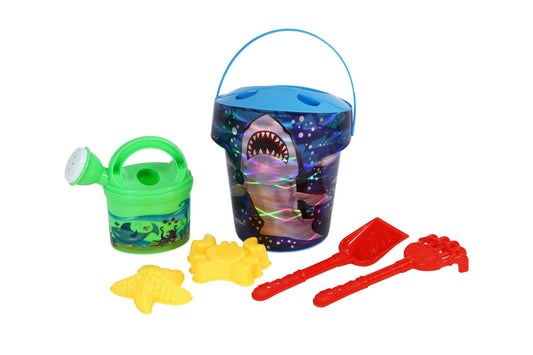 Themed Animal Beach Bucket Sand Toy Set
