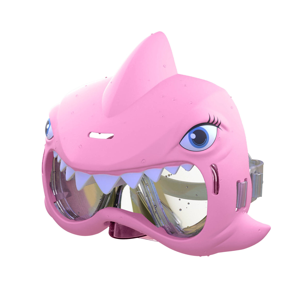 Pink Shark Swim Mask