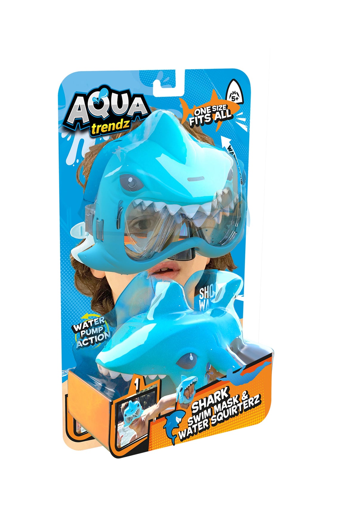 Shark Water Squirterz & Swim Mask Set