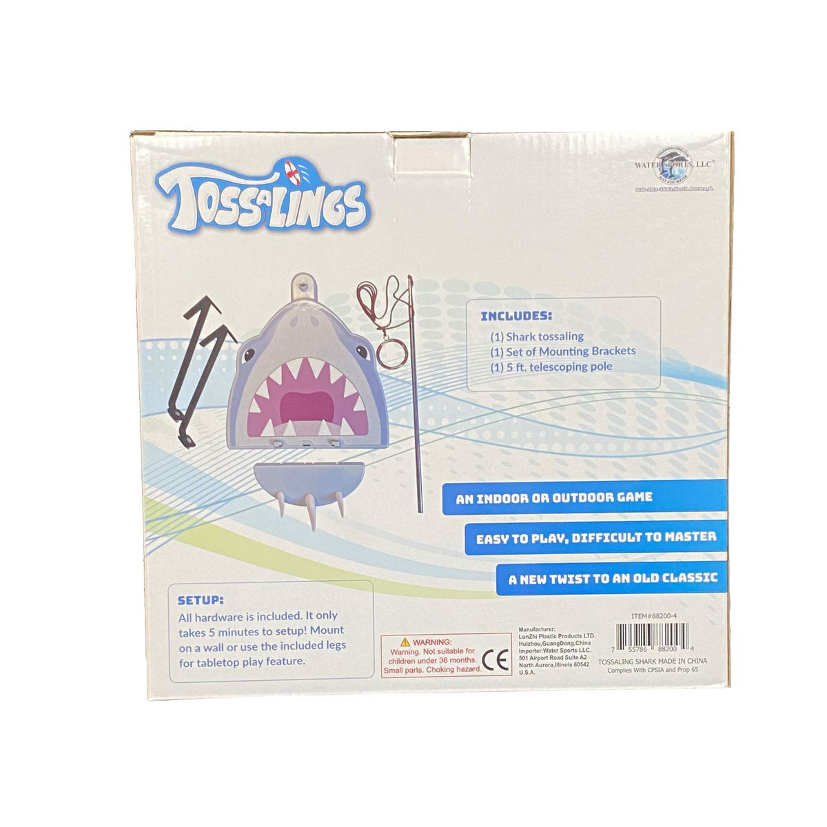 Tossalings Shark Ring Toss Game