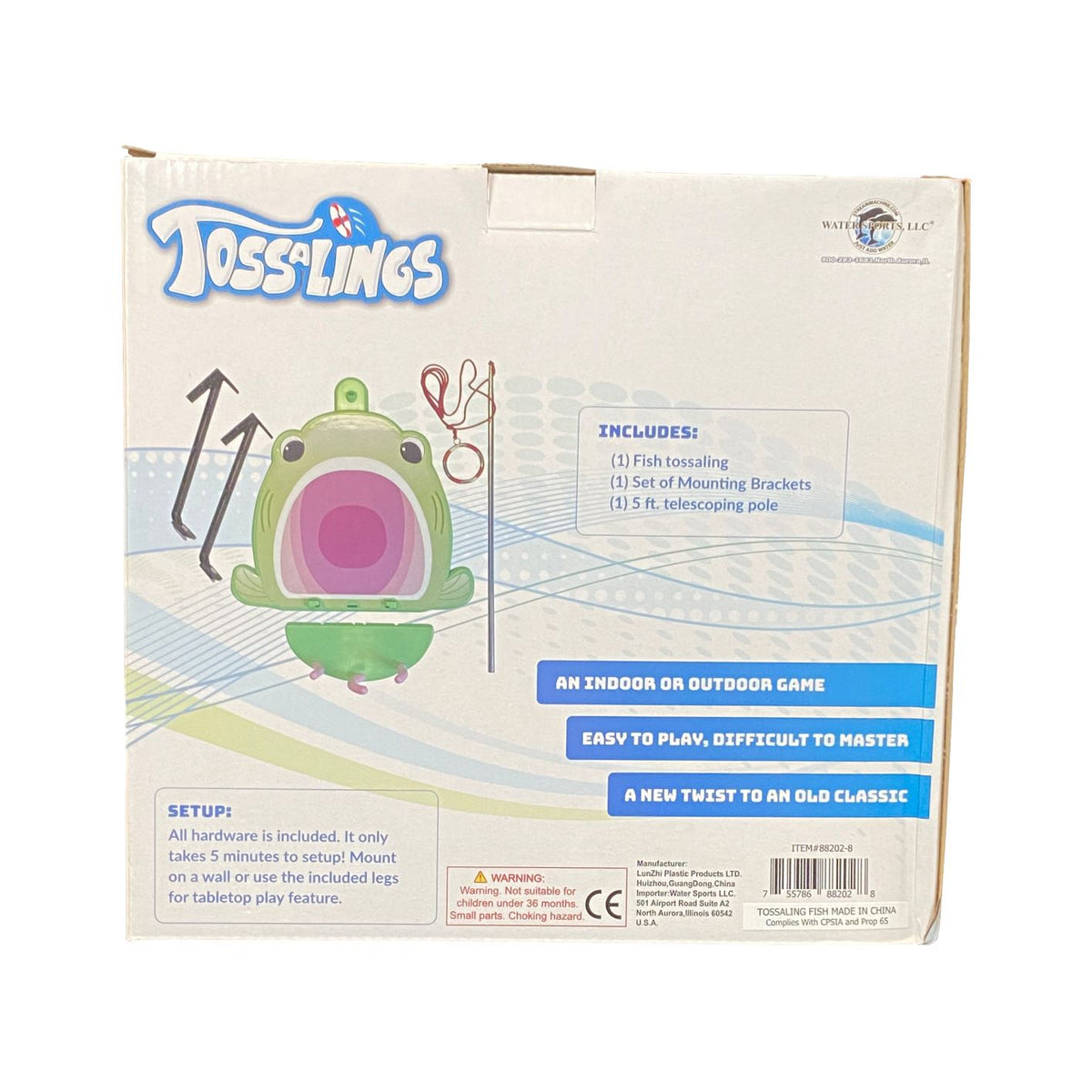 Tossalings Bass Ring Toss Game