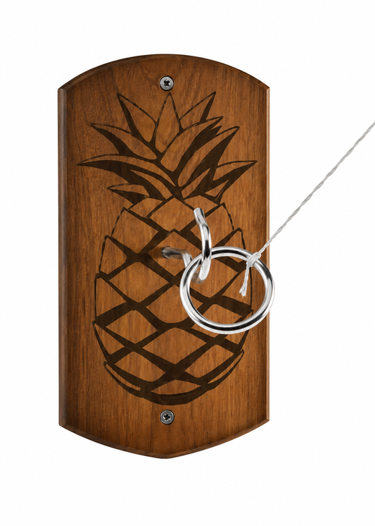 Pineapple Wooden Ring Toss Game