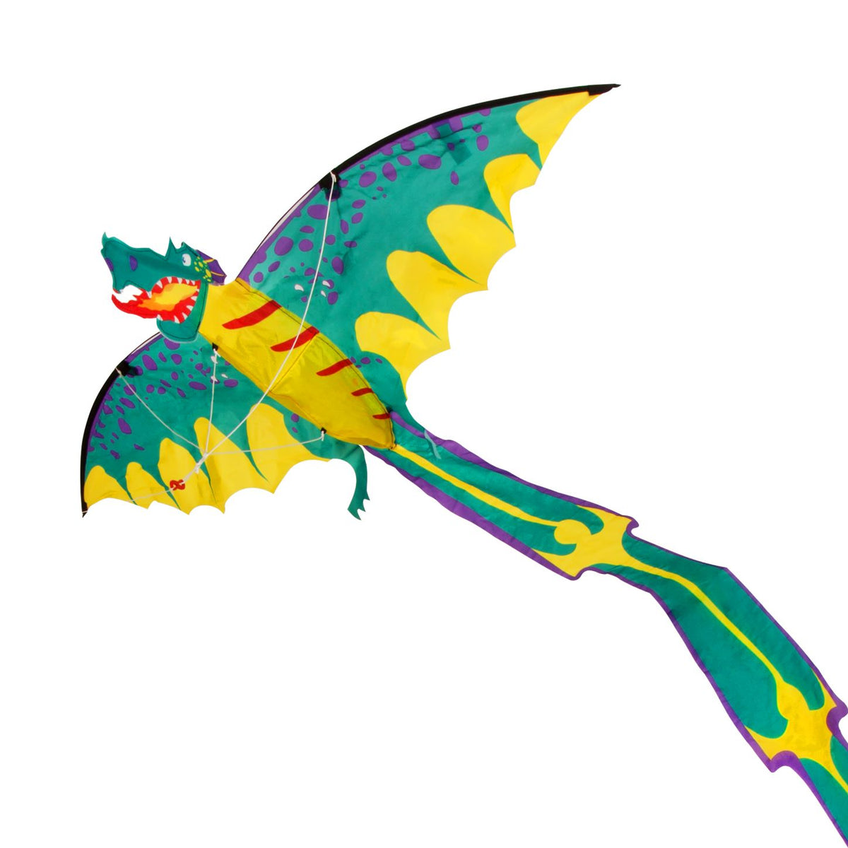 Kites Ready 2 Fly Dragon Green 3D Pop Up Kite