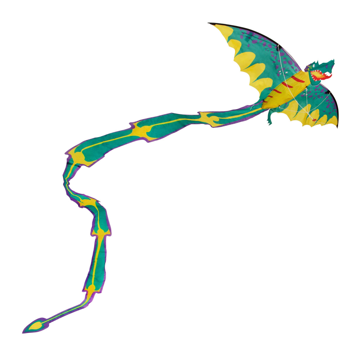 Kites Ready 2 Fly Dragon Green 3D Pop Up Kite