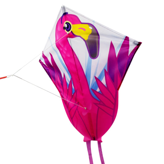 Kites Ready 2 Fly Flamingo Shape Pop Up Kite