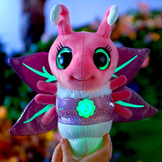 Glowies Firefly Plush Pink