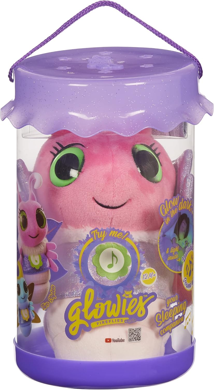 Glowies Firefly Plush Pink