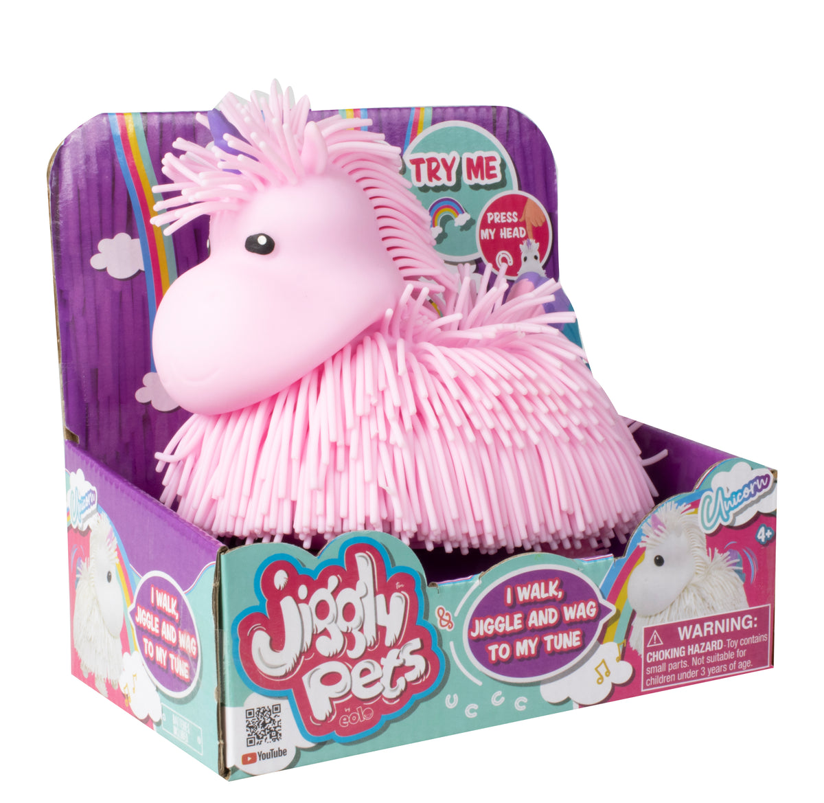 Jiggly Pets Dancing Unicorn Toy