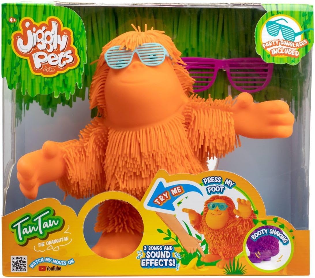 Jiggly Pets Dancing Orangutan Toy