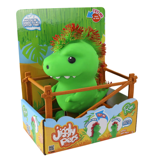 Jiggly Pets Dancing Rex Dino Toy