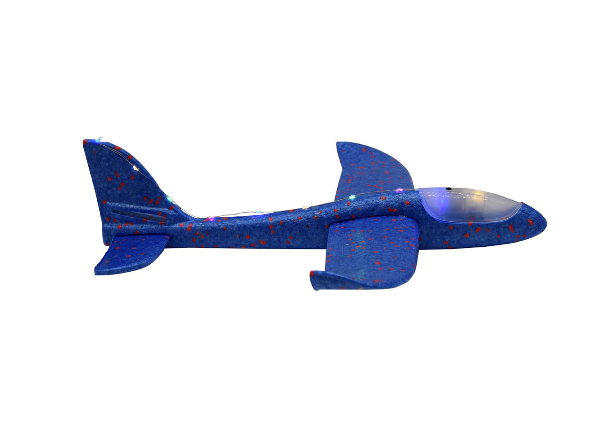 Toy Airplane Glider - Deluxe LED