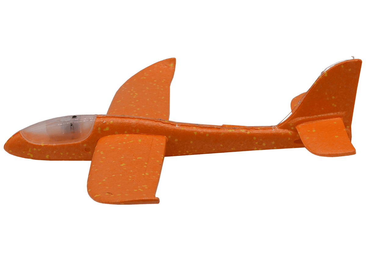 Toy Airplane Glider - Deluxe LED