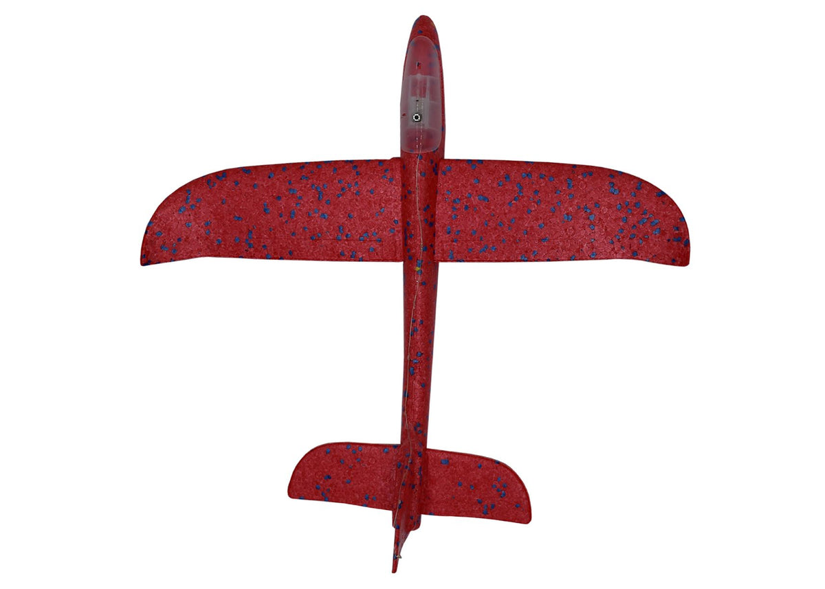 Toy Airplane Glider - Deluxe LED