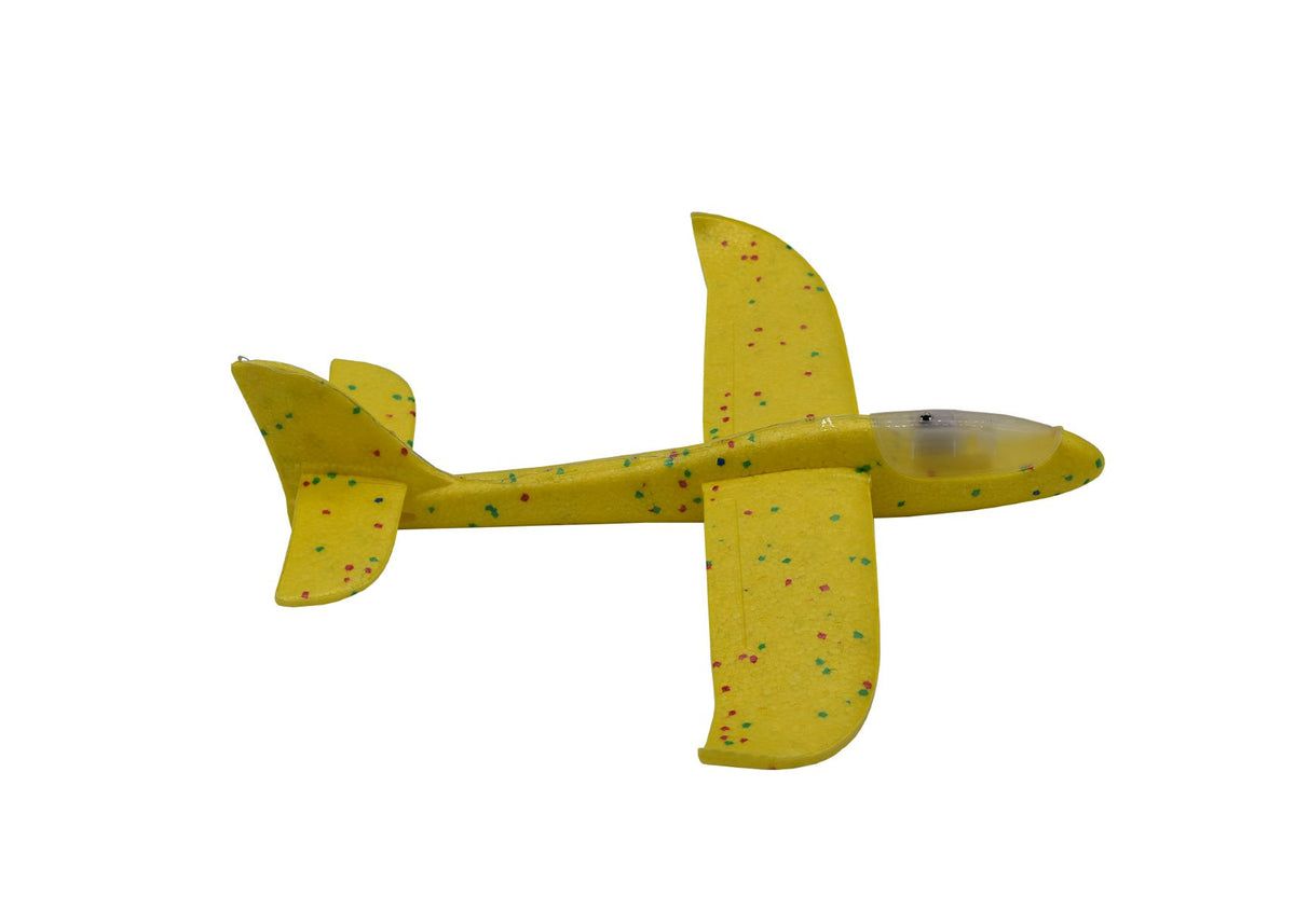 Toy Airplane Glider - Deluxe LED