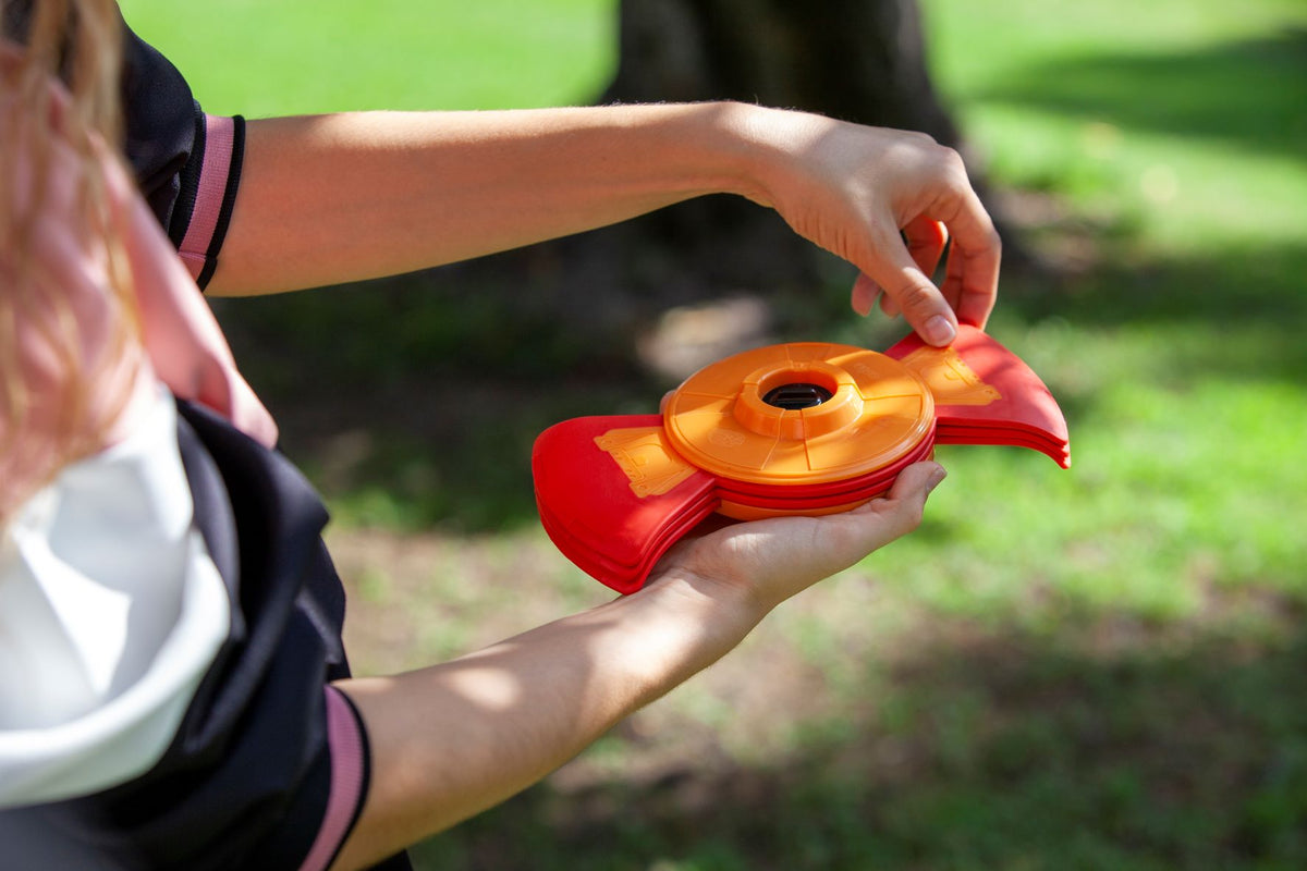 Slider Disc Transforming Flying Disc with Timer