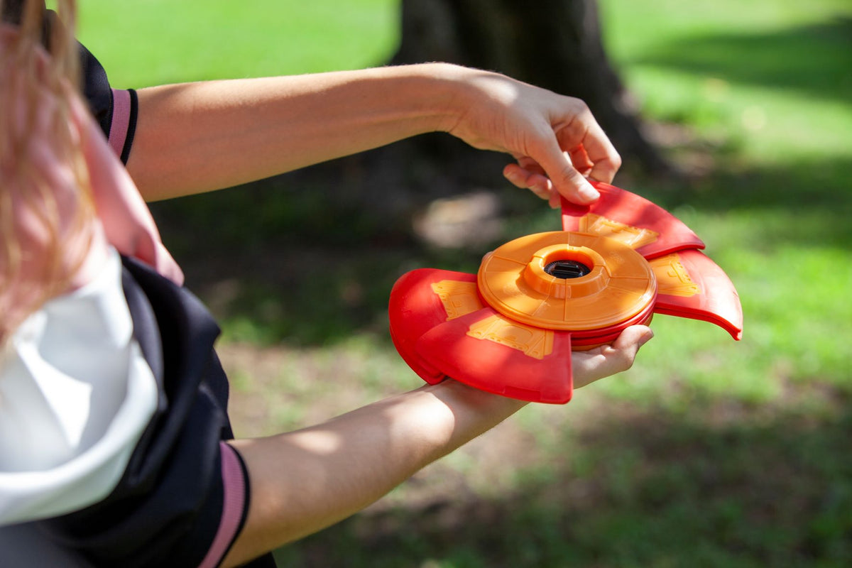 Slider Disc Transforming Flying Disc with Timer
