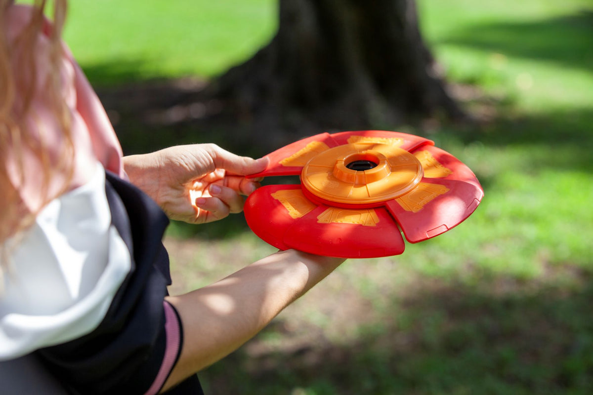 Slider Disc Transforming Flying Disc with Timer