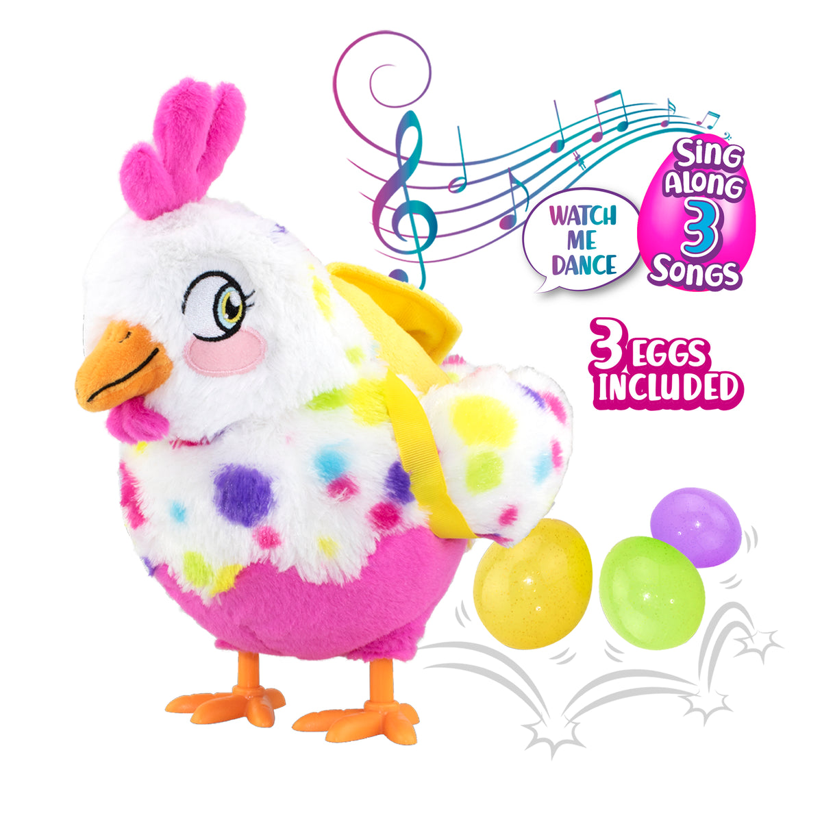 Party Pets Roxanne The Dancing Chicken Electronic Plush