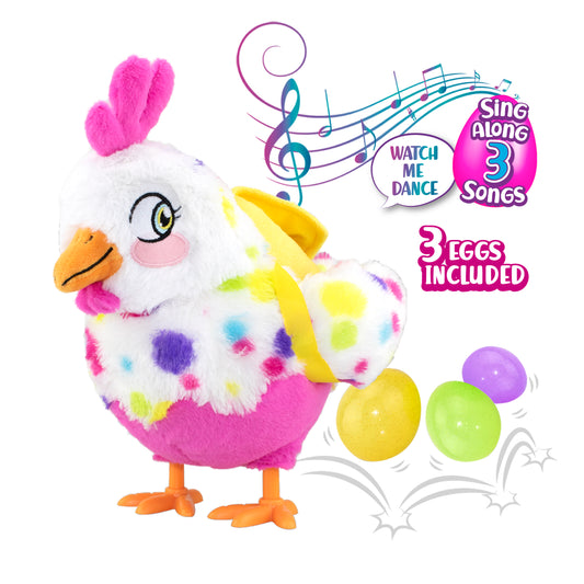 Party Pets Roxanne The Dancing Chicken Electronic Plush