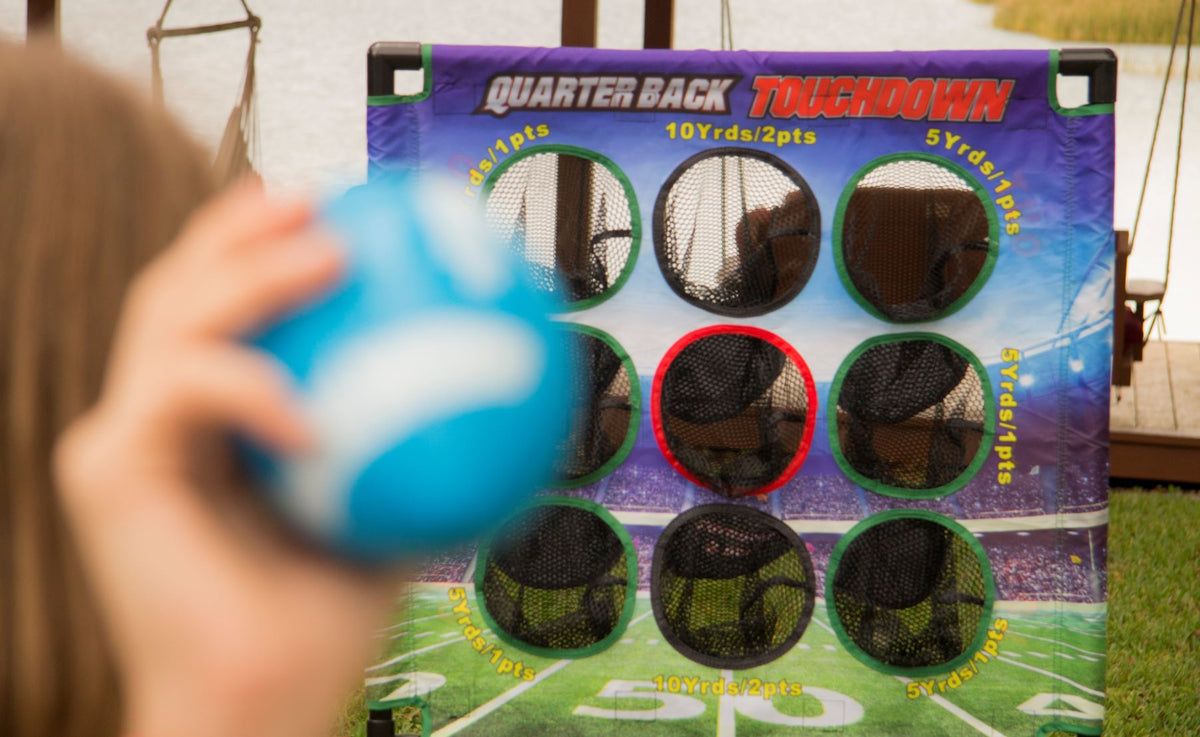 Quarterback Touchdown Grand Slam Toss Game