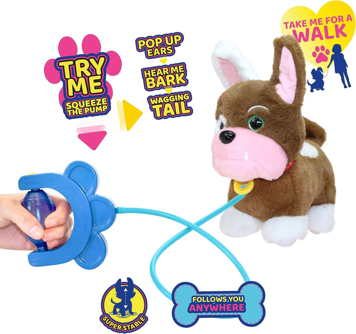 Sprint Bulldog Walkable Toy