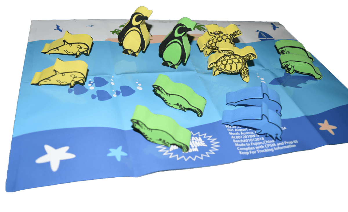 Sea Animal Adventures Waterproof Game Set