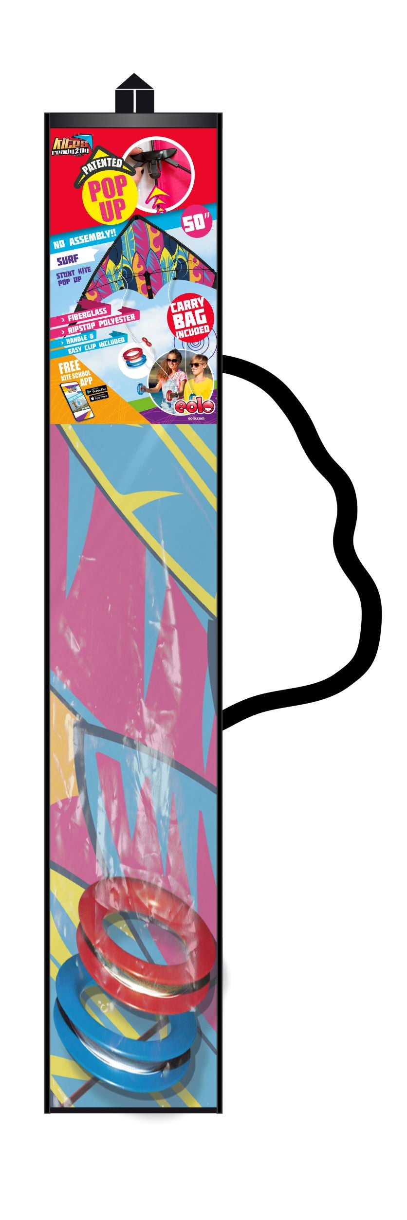 Kites Ready 2 Fly Surf Stunt Pop Up Kite