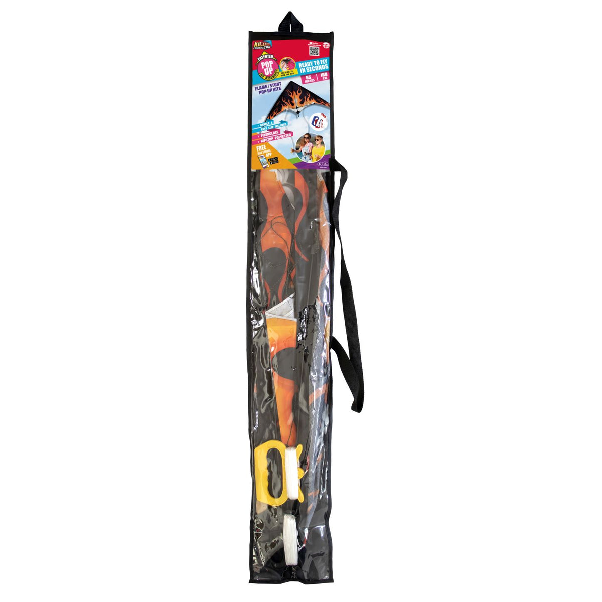 Kites Ready 2 Fly Flame Stunt Pop Up Kites