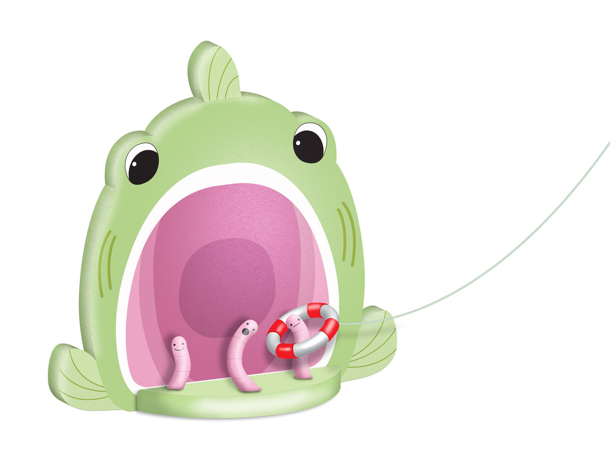 Tossalings Bass Ring Toss Game