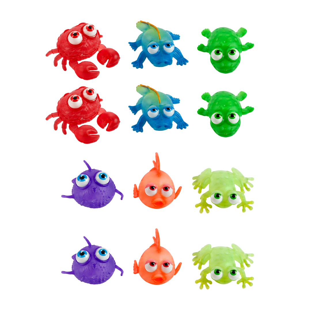 ItzaSofty Big Eyes Squishy Toy Set of 12