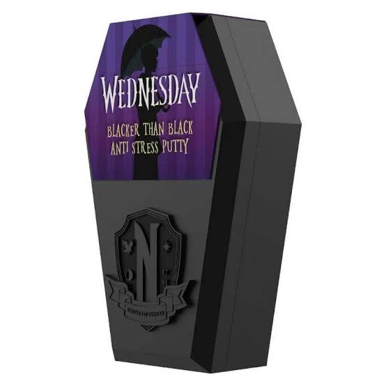 Wednesday Blacker Than Black Stress Putty