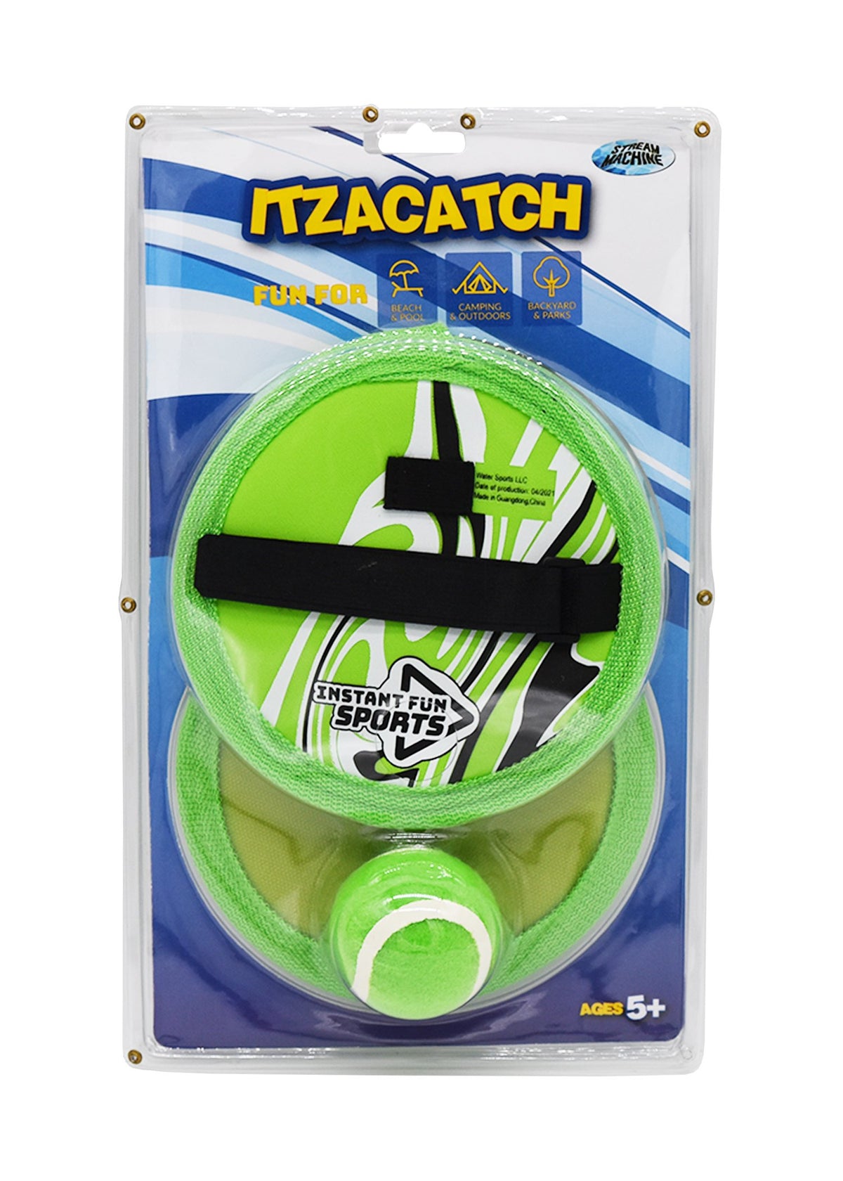 ItzaCatch Toss Velco Mitt Game Set