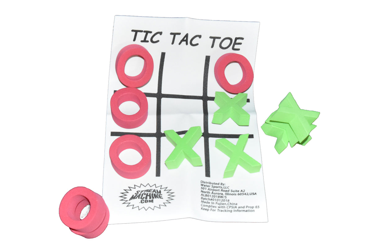 Tic Tac Toe Waterproof Game Set
