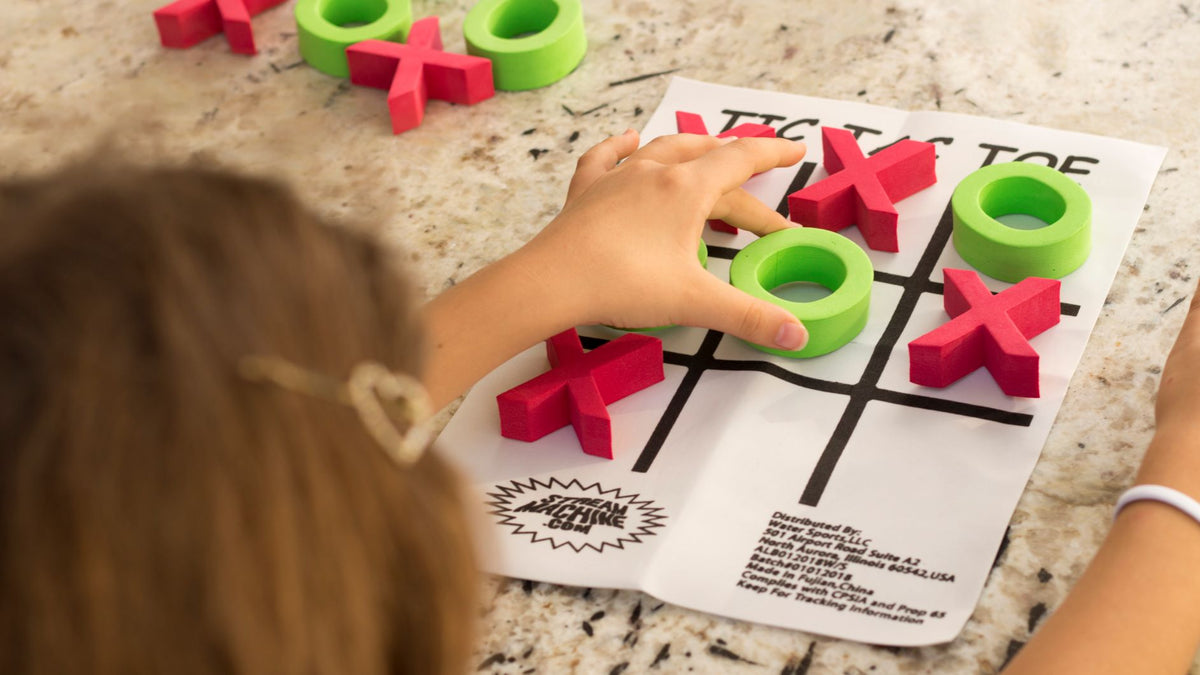 Tic Tac Toe Waterproof Game Set